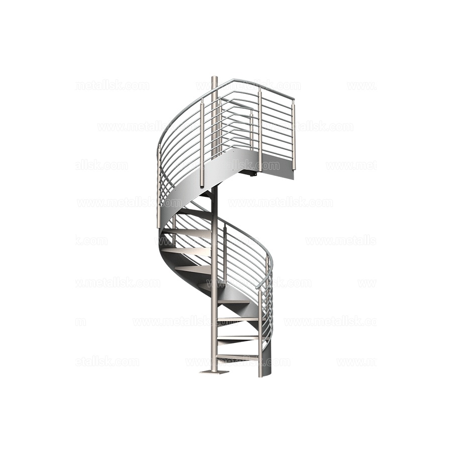 Металлическая винтовая лестница 